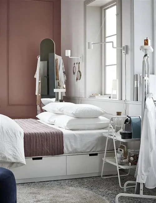 Каркас кровати ИКЕА НОРДЛИ