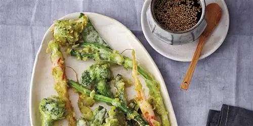 Как приготовить овощное блюдо в темпуре с соусом Любите восточную кухню?