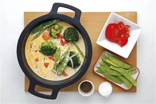 карри со снежным горошком и брокколи 3