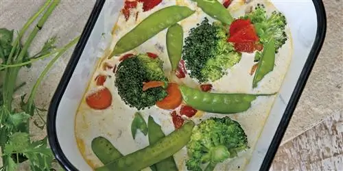Блюдо дня: Карри с горошком и брокколи