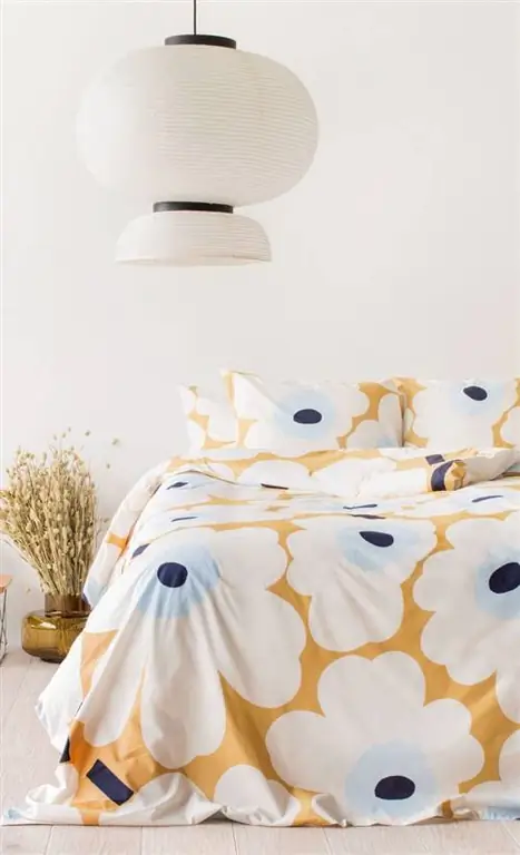 Пододеяльник Marimekko с цветочным принтом Пододеяльник Marimekko с цветочным принтом