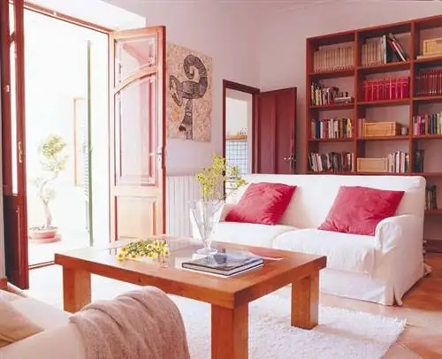 Комната, Дизайн интерьера, Дерево, Гостиная, Дом, Стол, Мебель, Стена, Пол, Диван,