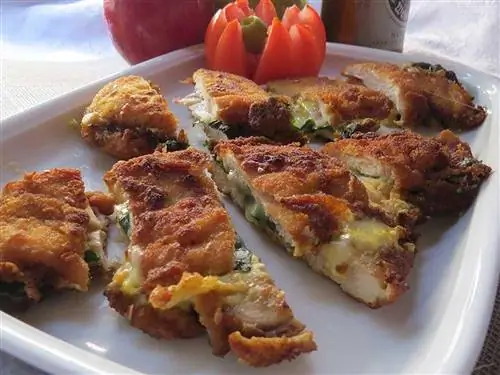 Куриная лапша с беконом и сыром