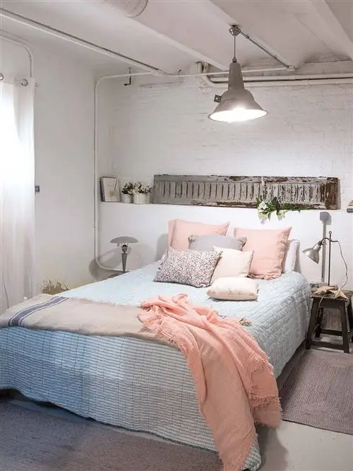 Освещение, Комната, Кровать, Дизайн интерьера, Этаж, Зеленый, Недвижимость, Постельные принадлежности, Стена, Текстиль,