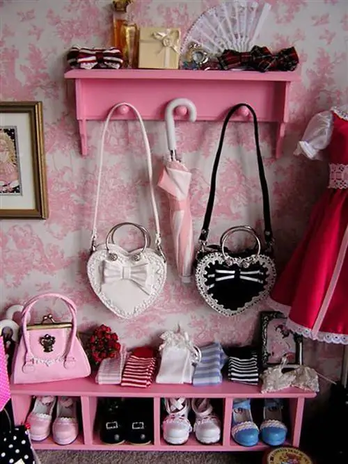 Розовый, Полка, Сумочка, Комната, Сумка, Мебель, Материальное имущество, Модный аксессуар, Стеллажи, Башмак,