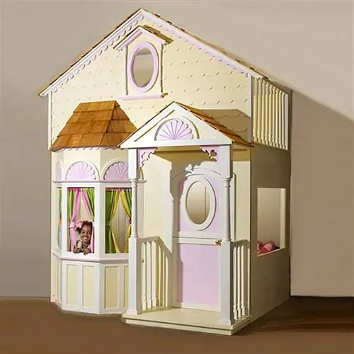 Кукольный домик, Дом, Playhouse, Комната, Иллюстрация, Здание, Главная, Играть, Игрушка,