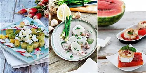 Суперсвежее меню: Салат, каракатица и арбуз