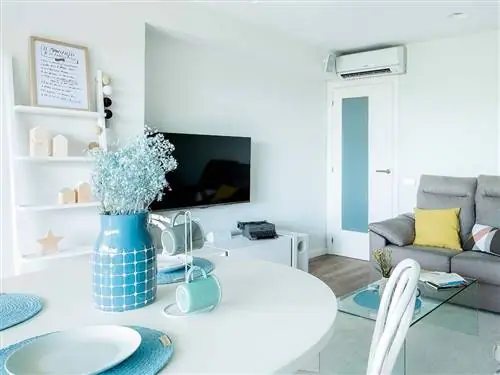 Синий, Комната, Дизайн интерьера, Посуда, Белый, Мебель, Бирюзовый, Бирюзовый, Главная, Гостиная,