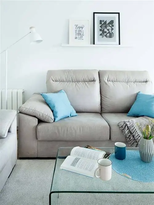 Синий, Зеленый, Комната, Дизайн интерьера, Гостиная, Стена, Бирюзовый, Белый, Диван, Бирюзовый,