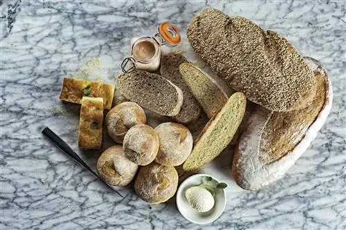 Низкокалорийные продукты: Цельнозерновой хлеб