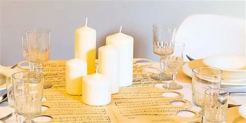 Table runner по нотам