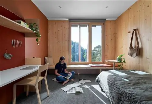Gillies Hall: пассивно построенное студенческое общежитие Gillies Hall: пассивно построенное студенческое общежитие