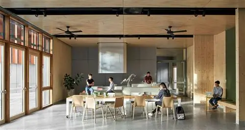 Gillies Hall: пассивно построенное студенческое общежитие Gillies Hall: пассивно построенное студенческое общежитие