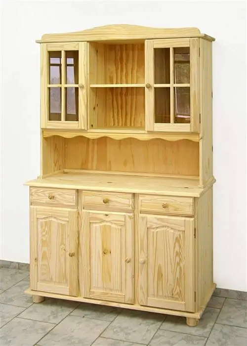 Шкаф из нелакированного дерева Amazon