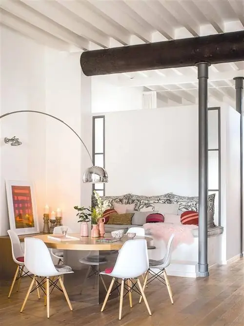 Комната, Этаж, Дизайн интерьера, Мебель, Пол, Потолок, Стол, Стул, Стена, Дизайн интерьера,