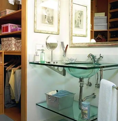 Комната, Сантехника, Стена, Стеллажи, Полка, Чирок, Бирюза, Стекло, Аква, Раковина,