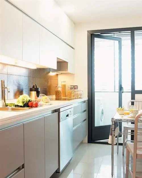 Комната, Дизайн интерьера, Этаж, Кухня, Стекло, Пол, Дизайн интерьера, Столешница, Дом, Краснодеревщик,