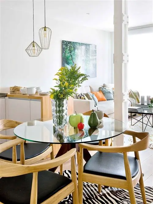 Дизайн интерьера, Комната, Стол, Мебель, Дизайн интерьера, Потолок, Светильник, Главная, Серый, Столовая,