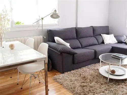 Комната, Дизайн интерьера, Этаж, Дерево, Гостиная, Мебель, Дом, Стол, Пол, Белый,