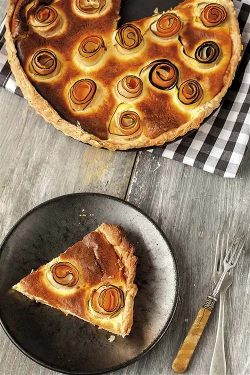 овощной и сырный пирог