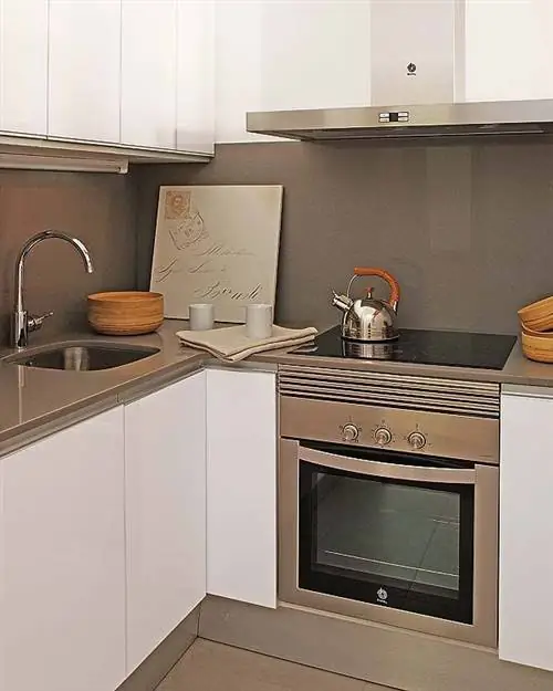 Комната, Кухня, Плита, Крупная бытовая техника, Сантехника, Кухонная плита, Серый, Бытовая техника, Кухонная техника, Аксессуары для кухонной техники,