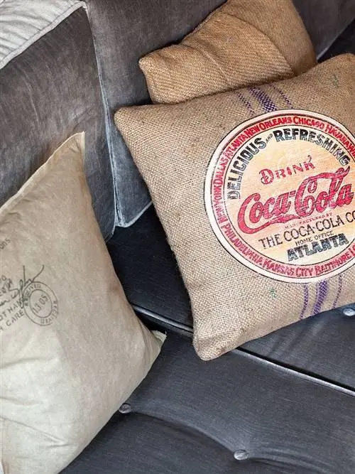 Текстиль, Бежевый, Аксессуары для дома, Подушка, Декоративная подушка, Подушка, Этикетка,