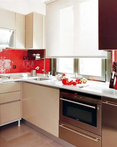 Комната, Недвижимость, Дизайн интерьера, Этаж, Красный, Кухня, Пол, Дизайн интерьера, Крупная бытовая техника, Краснодеревщик,