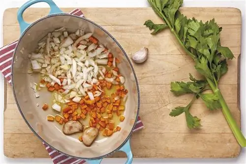Кролик тушеный с овощами