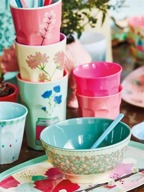 Serveware, Dishware, Pink, Drinkware, Teal, Turquoise, Aqua, Pattern, Ceramic, Porcelain,