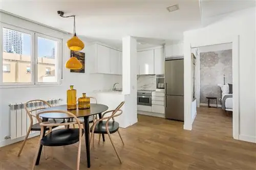 Plaza de España Skyline от Be Mate: апартаменты с кухней