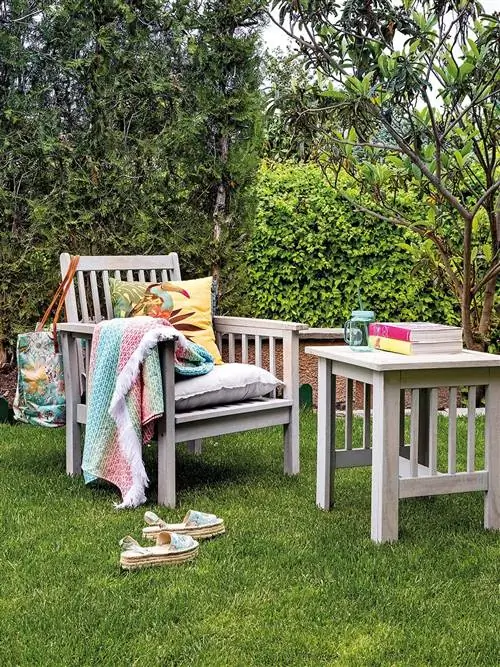 Мебель, стол, трава, дерево, двор, задний двор, мебель для улицы, стул, сад, дом,