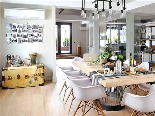 Комната, Дизайн интерьера, Освещение, Этаж, Стол, Мебель, Потолок, Дом, Светильник, Настил,