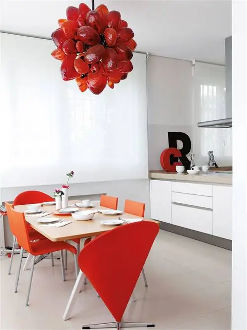 Комната, Дизайн интерьера, Красный, Белый, Стол, Оранжевый, Дизайн интерьера, Кармин, Белье, Материальное имущество,