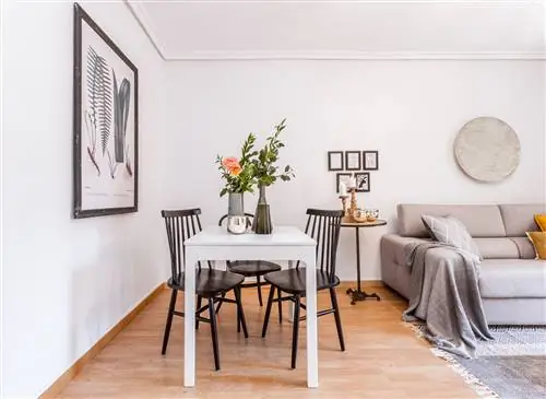 столовая в скандинавском стиле