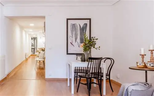 столовая в скандинавском стиле