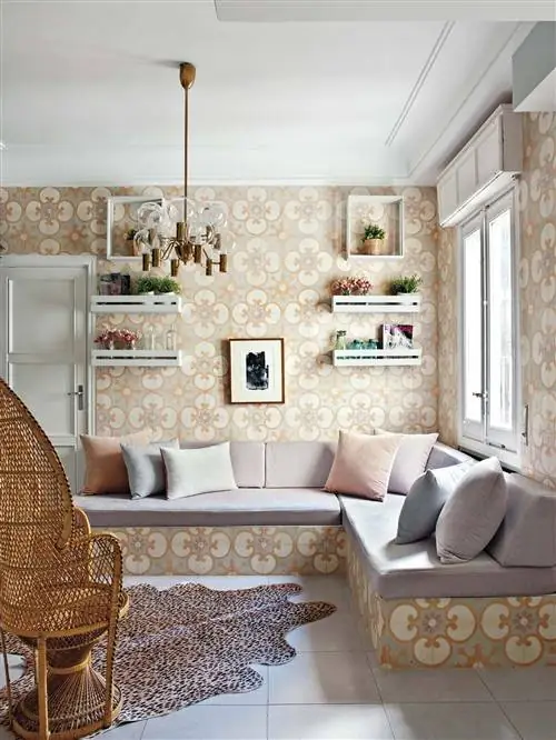 Небольшие реформы: скамья с гидравлической плиткой