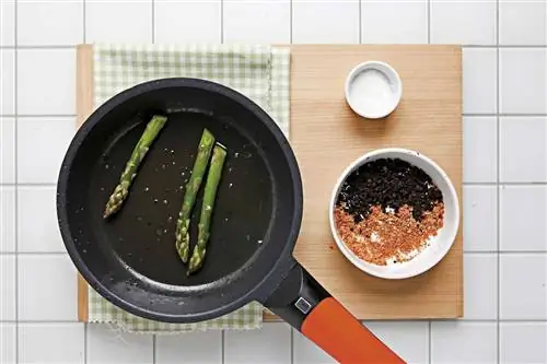 рис с черными оливками и спаржа 3
