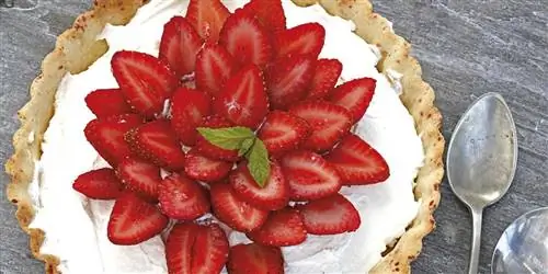 Рецепт дня: Тарт с маскарпоне и клубникой