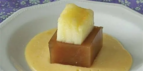 Рецепт дня: Дыня с желе из портвейна