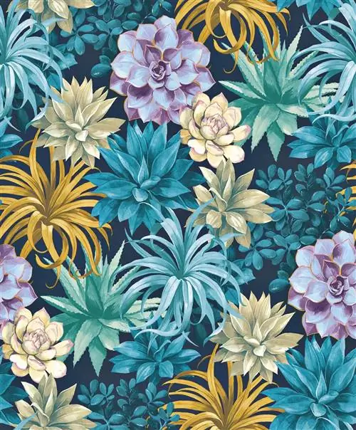 цветочные обои