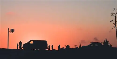 Лучшие закаты в Испании из автодома или фургона