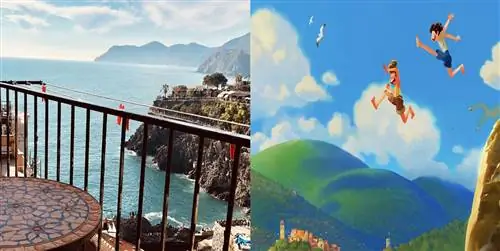 Размещение в Чинкве-Терре, вдохновленное Лукой