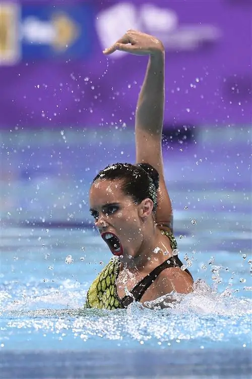 Каса де Она Карбонель олимпийская чемпионка по синхронному плаванию