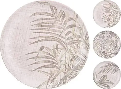 Набор из 6 бамбуковых тарелок