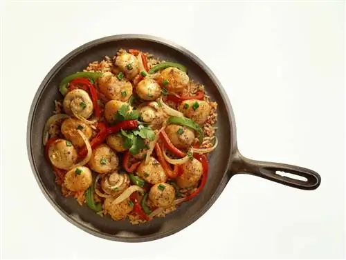 паэлья с грибами