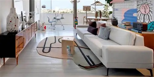 Семейная квартира в современном дизайне OpenConcept