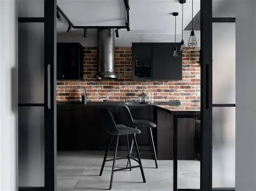 кухня промышленного дизайна