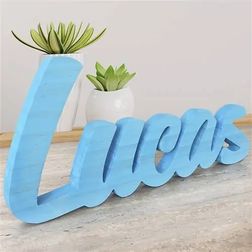 настенное украшение из дерева с именем мальчика лукас, на амазоне