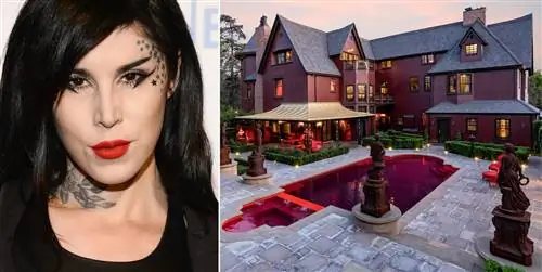 Татуировщик (и бизнесвумен) Kat Von D продает свой готический особняк