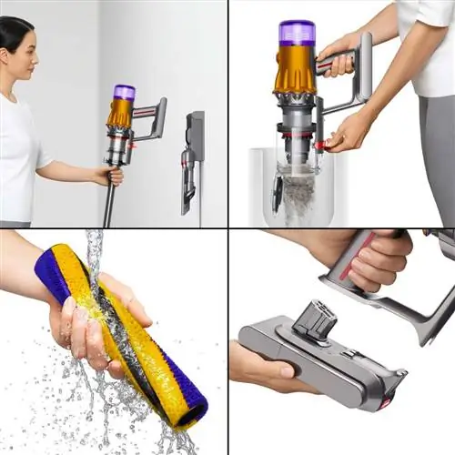 Тонкий беспроводной пылесос Dyson Тонкий беспроводной пылесос Dyson